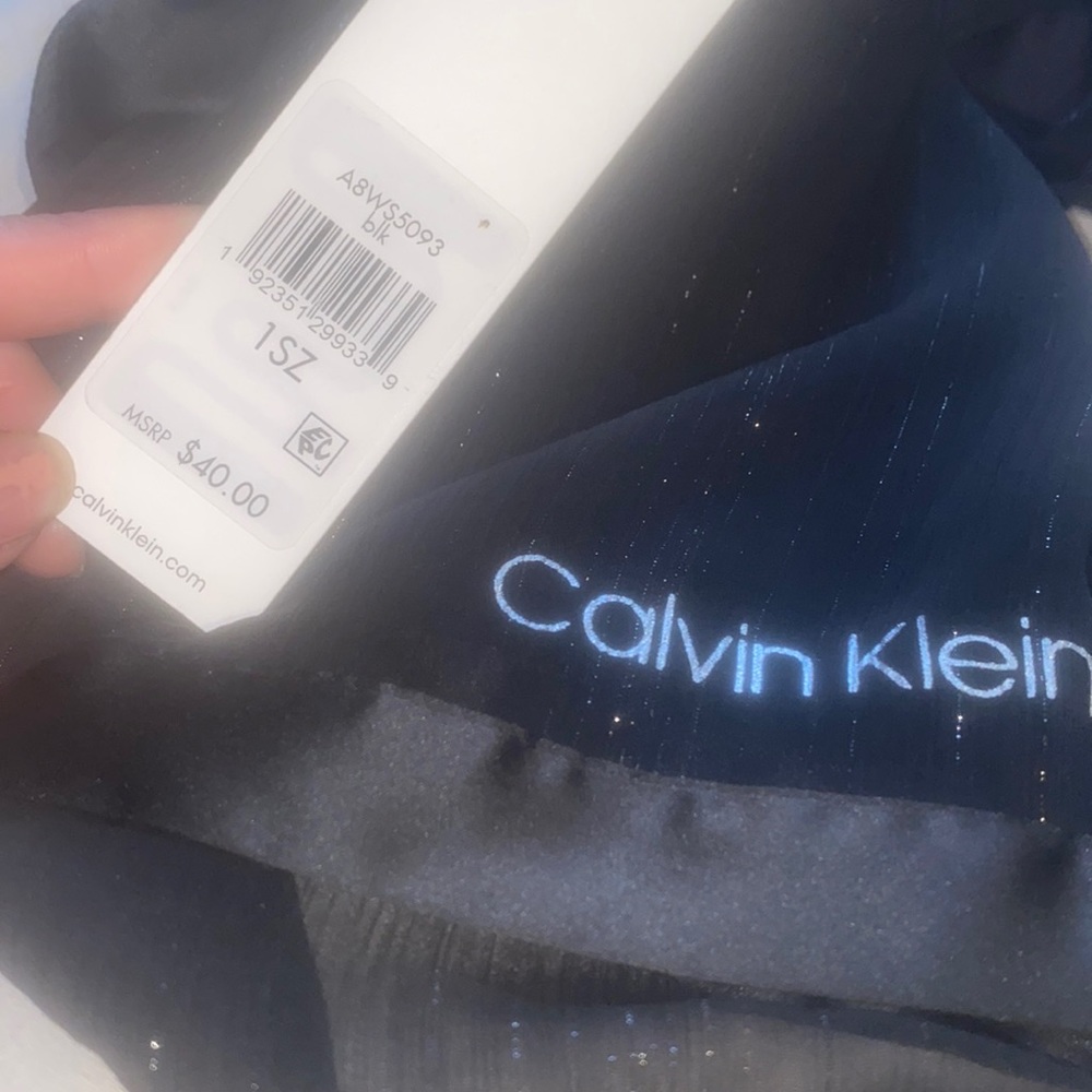 Calvin Klein Black Scarf